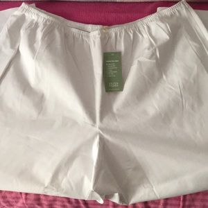 NWT Eileen Fisher SlimAnkle Side Zip White Pants